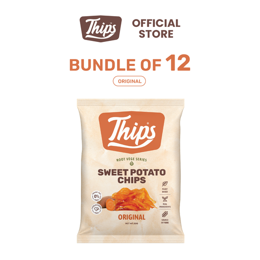 [Subscription Plan - Bundle of 12] Thips Original Sweet Potato Chips